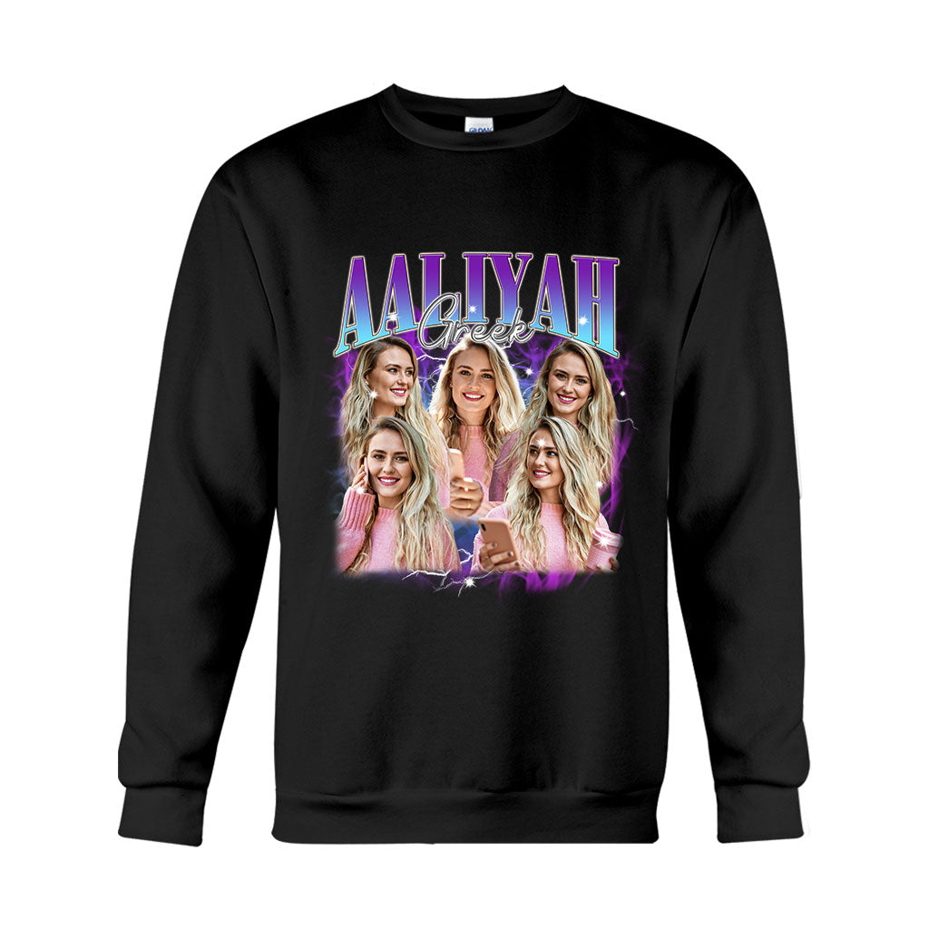 Individueller Text und Fotos – das perfekte Geschenk für jeden Anlass – personalisiertes T-Shirt und Hoodie