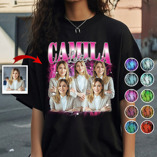 Individueller Text und Fotos – das perfekte Geschenk für jeden Anlass – personalisiertes T-Shirt und Hoodie