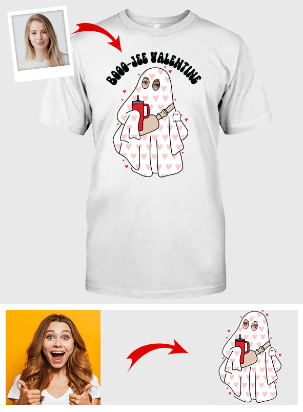 Boo Jee Valentine – Personalisiertes T-Shirt und Hoodie