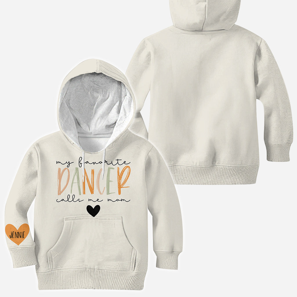 Meine Lieblingstänzerin nennt mich Mama – Personalisiertes Ballett-Shirt mit jedem Namen