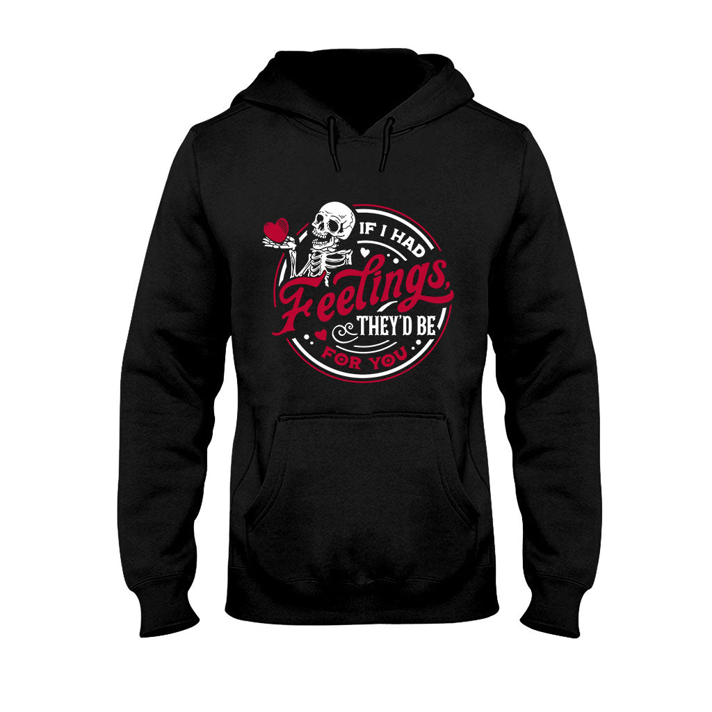 Wenn ich Gefühle für dich hätte – Partner-T-Shirt und Hoodie
