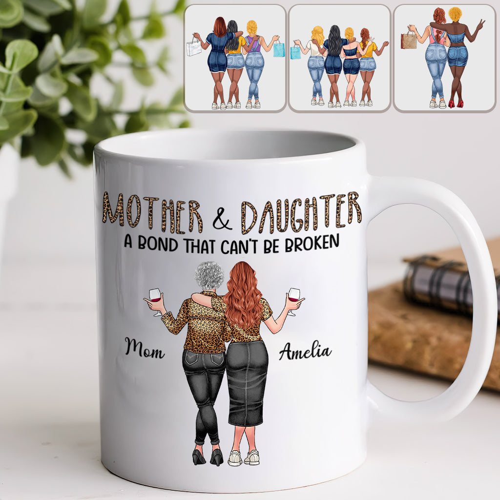 Mutter und Töchter - Personalisierte Muttertasse