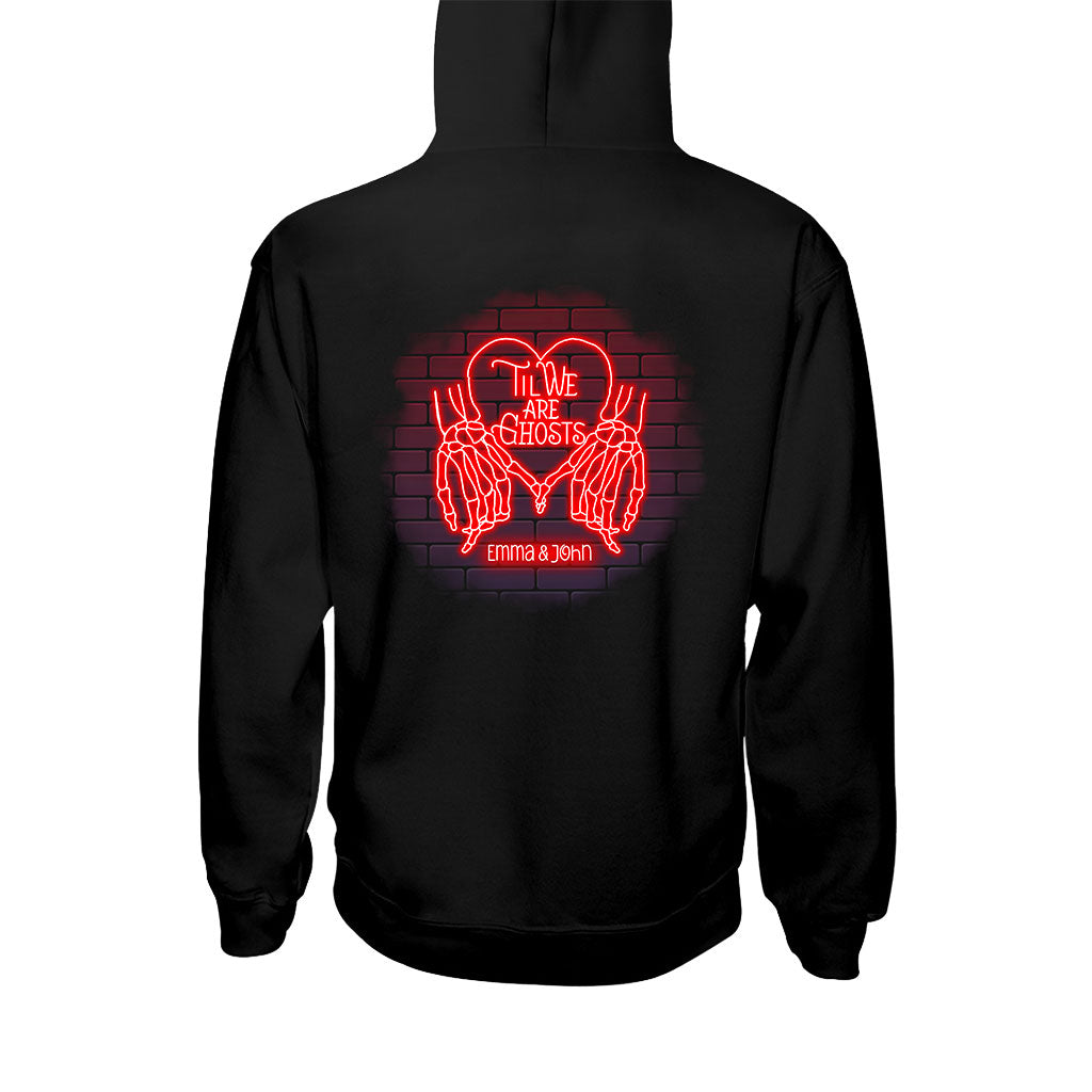 Bis wir Geister sind – Personalisiertes Partner-T-Shirt und Hoodie