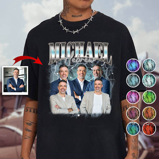 Individueller Text und Fotos – das perfekte Geschenk für jeden Anlass – personalisiertes T-Shirt und Hoodie