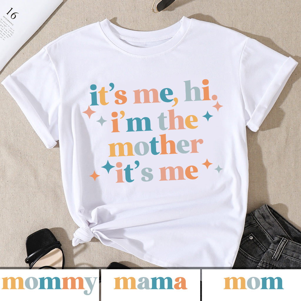 Ich bin die Mutter/Mama – Personalisiertes Mutter-T-Shirt und Hoodie