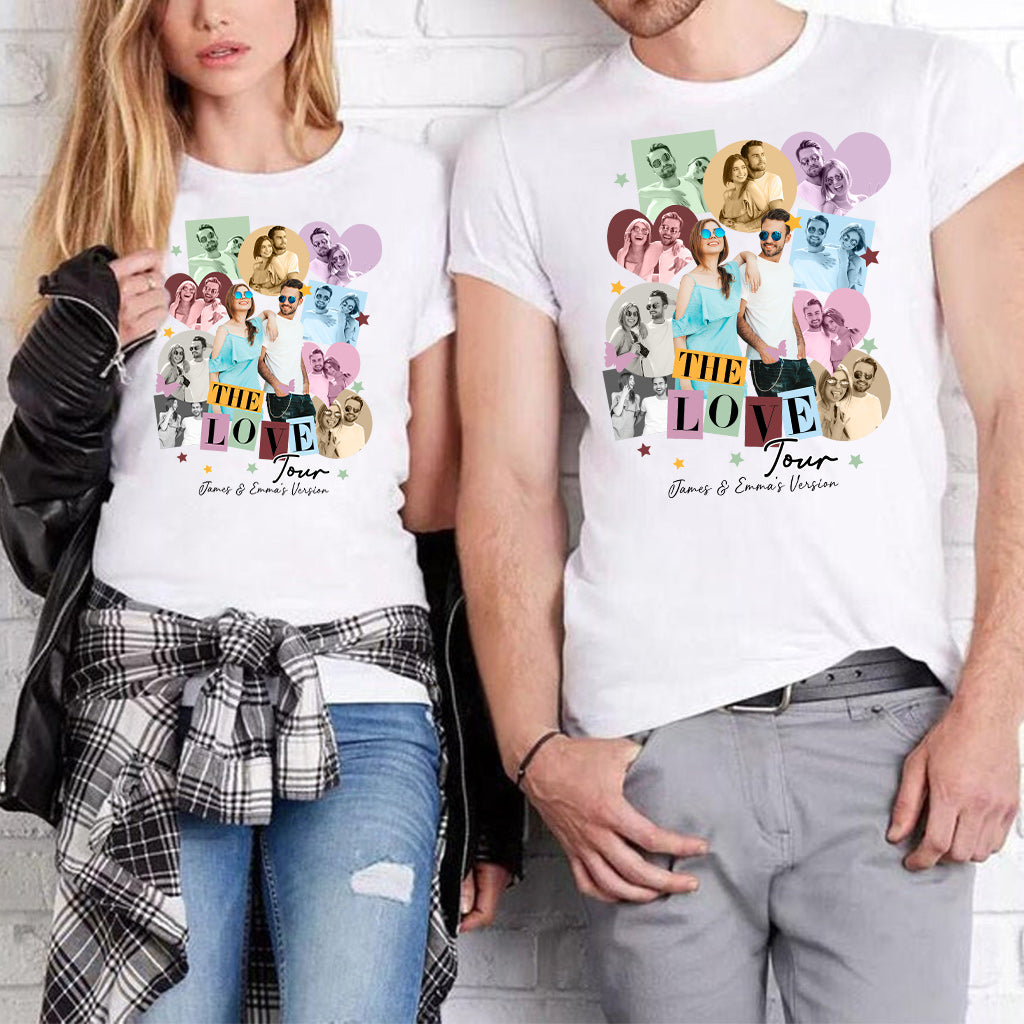 Die Love Tour – Unsere Version – Personalisiertes Partner-T-Shirt und Hoodie