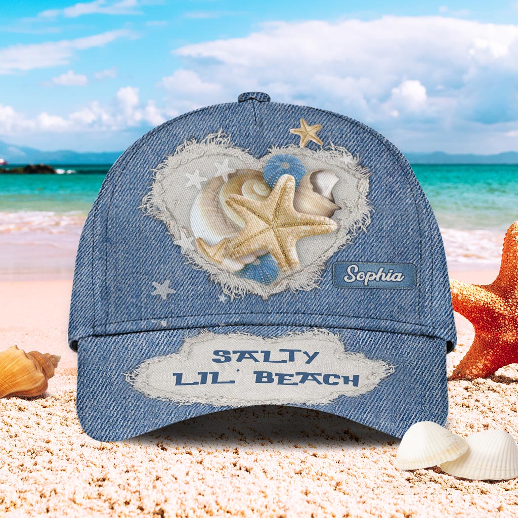 Salty Lil Beach - Personalisierte Sea Lover Classic Cap