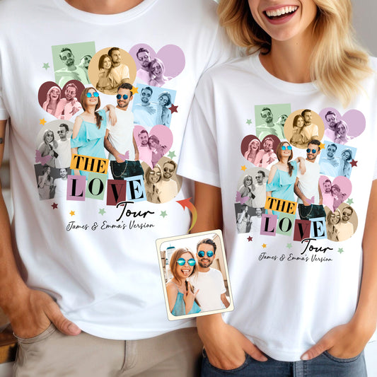 Die Love Tour – Unsere Version – Personalisiertes Partner-T-Shirt und Hoodie
