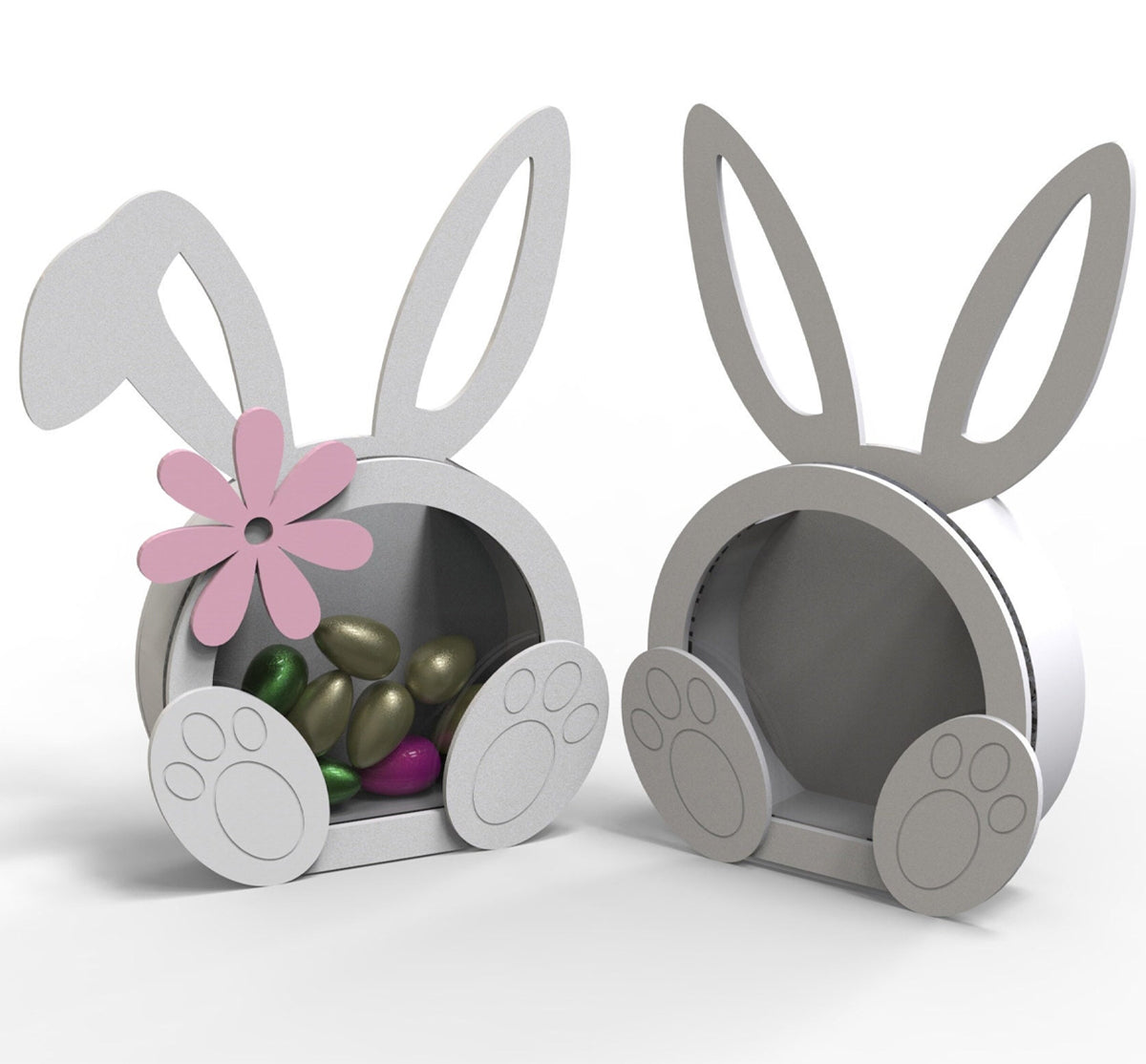 Easter bunny box for chocolate eggs - Personalized Easter Day Easter Bunny Box For Chocolate Eggs
