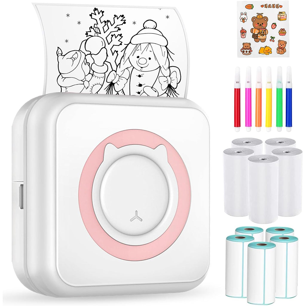 Mini Thermal Printer Cute Cat - Mini Thermal Printer