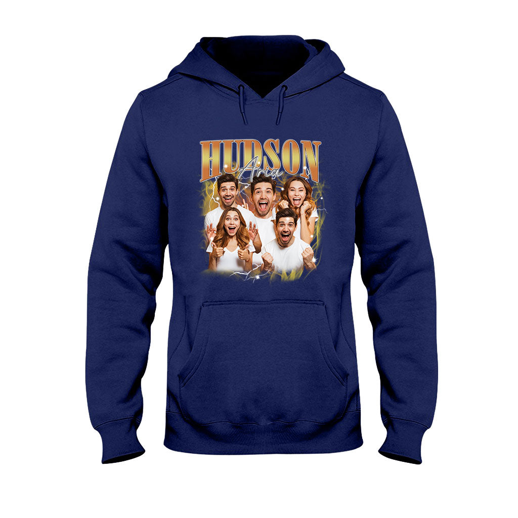 Individueller Text und Fotos – das perfekte Geschenk für jeden Anlass – personalisiertes T-Shirt und Hoodie