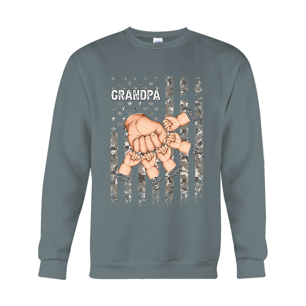 Bester Opa/Papa/Vater aller Zeiten – Personalisiertes Opa-T-Shirt und Hoodie