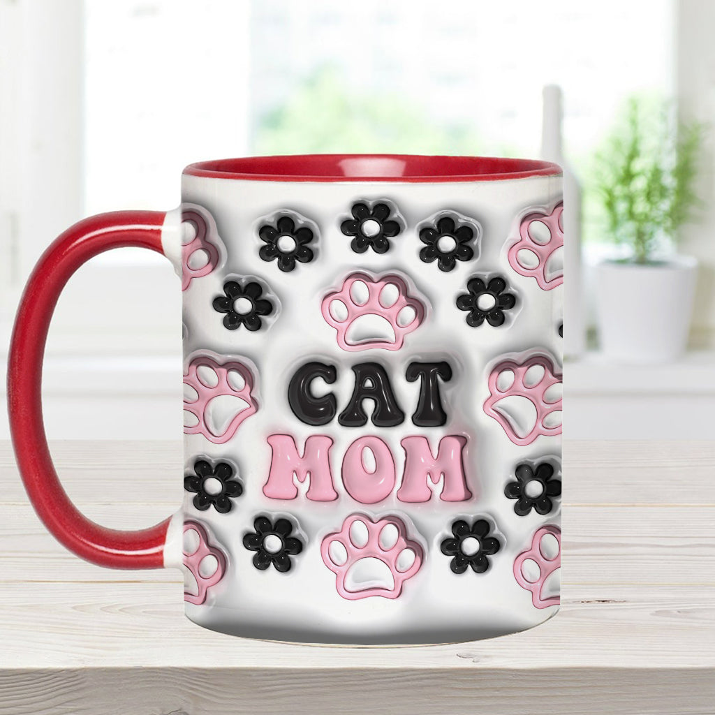 Hundemama, Katzenmama, Hundepapa... - Personalisierte Tasse mit Hundemotiv