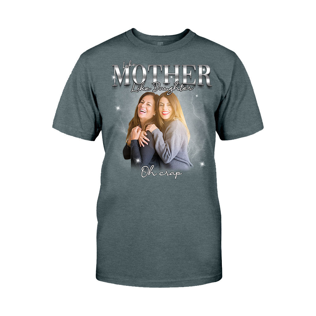 Wie die Mutter, so der Vater, so der Sohn, so die Tochter – Personalisiertes Mutter-T-Shirt und Hoodie