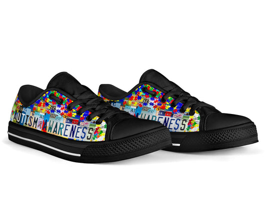 Autism Awareness Low Top Shoes 0921