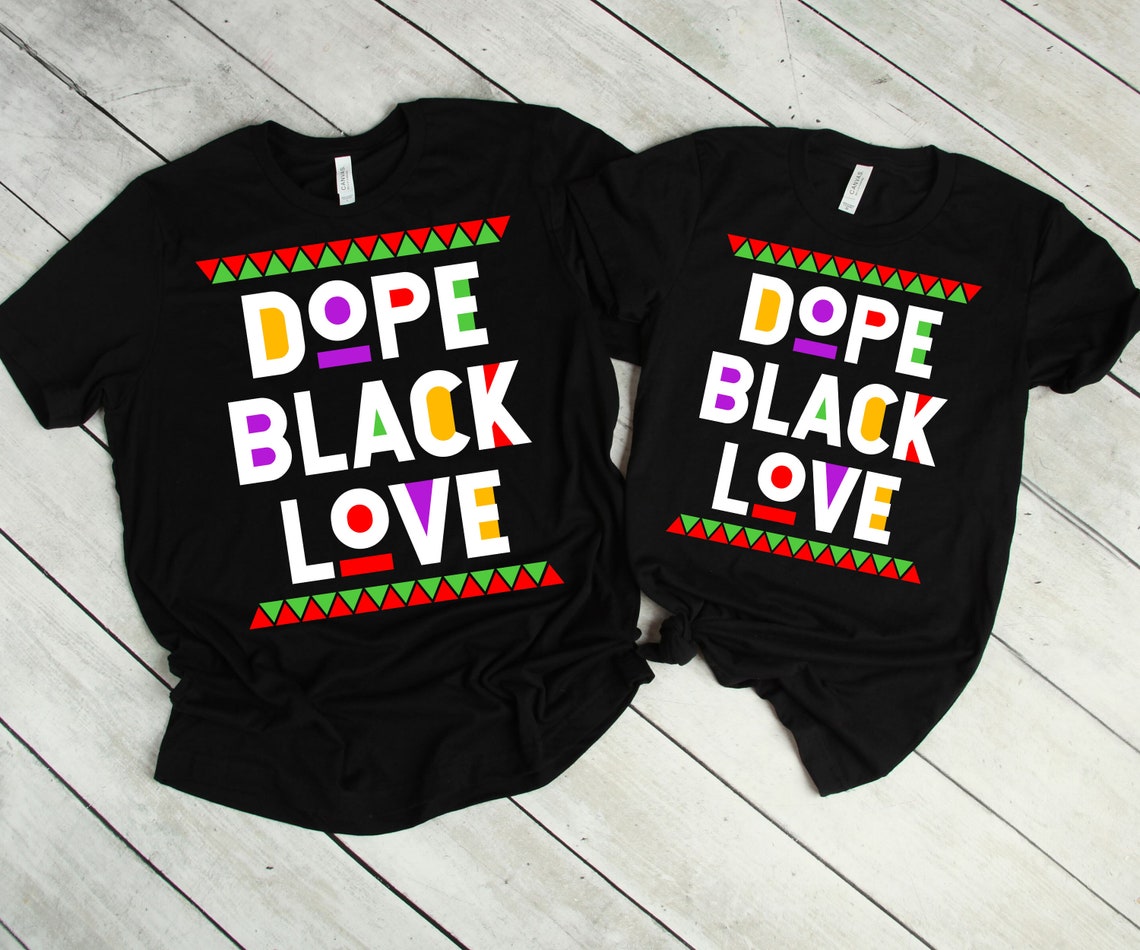 Dope Black Love Couple T-shirt & Hoodie 0124