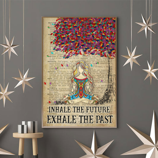 Poster „Atme die Zukunft“