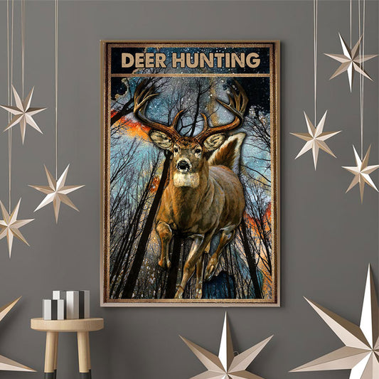 Hirschjagd-Poster