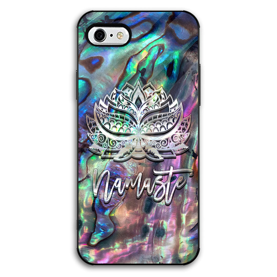 Namaste Seashell Pattern Print Phone Case
