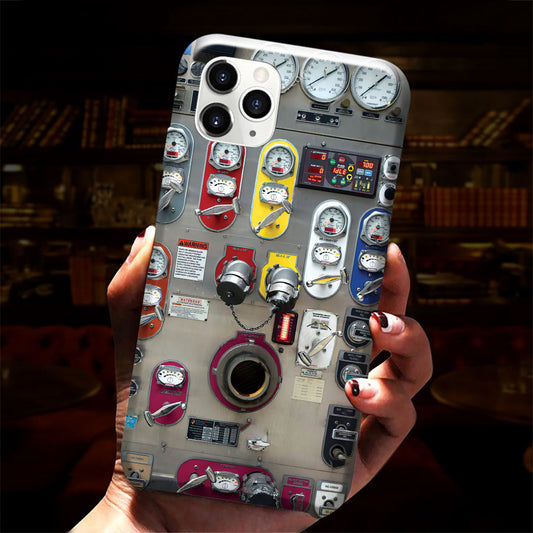 Handyhülle mit 3D-Muster „Feuerwehrleben“