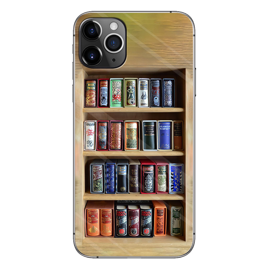 I Read Books And I Know Things - Book Phone Case