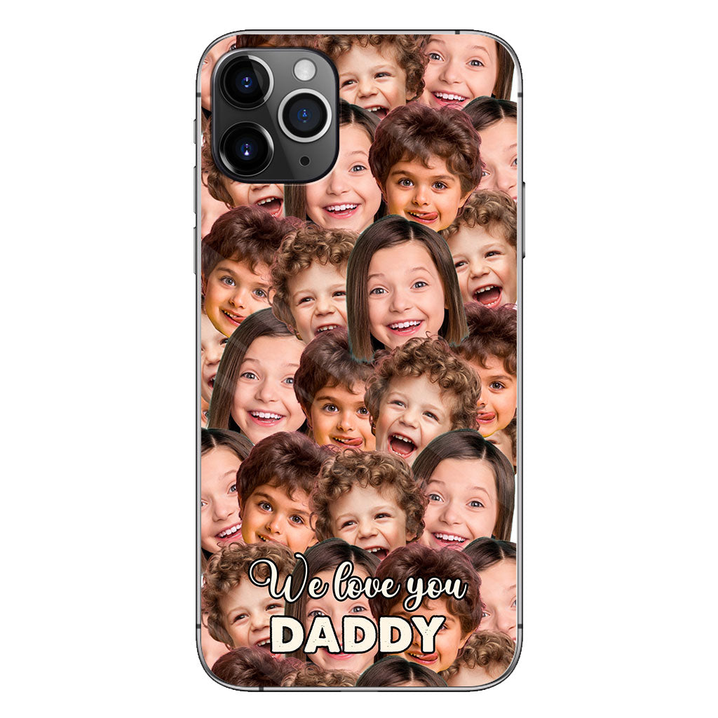 Love You Dad - Gift for dad, grandma, grandpa, mom, uncle, aunt, brother, sister, son, daughter, granddaughter, grandson, husband, wife, boyfriend, girlfriend - Personalized Phone Case