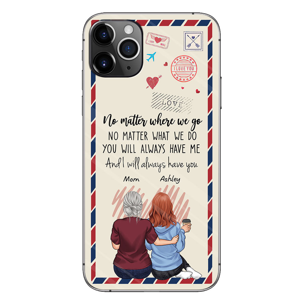 Mother And Daughter - Personalized Mother Phone Case