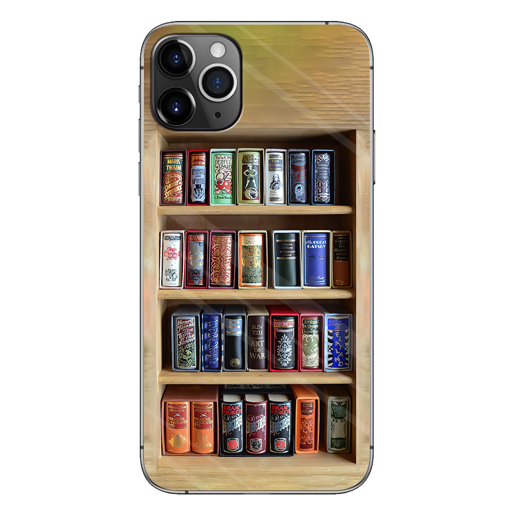 I Read Books And I Know Things - Book Phone Case