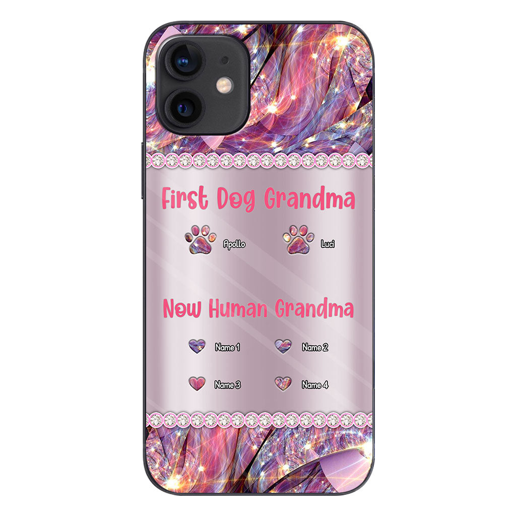 Dog Grandma Human - Personalized Mother's Day Phone Case