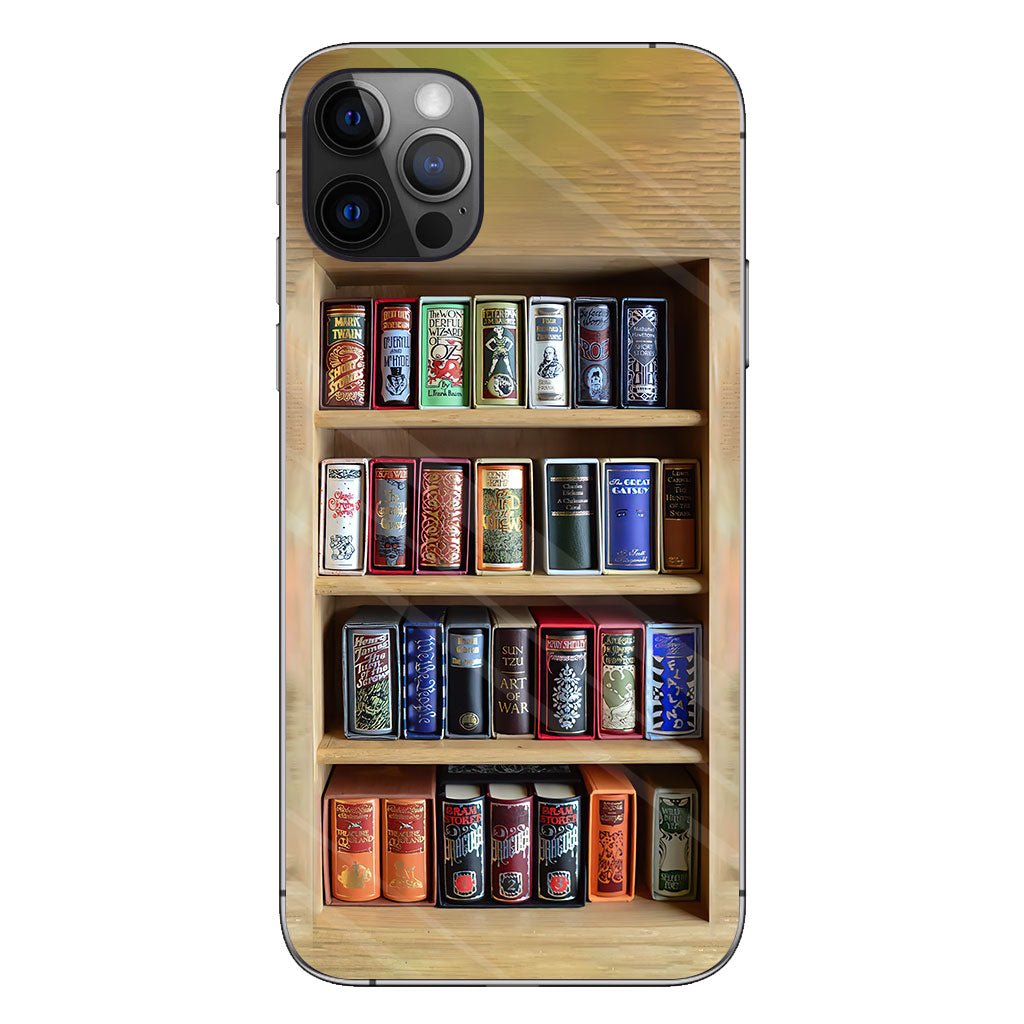 I Read Books And I Know Things - Book Phone Case