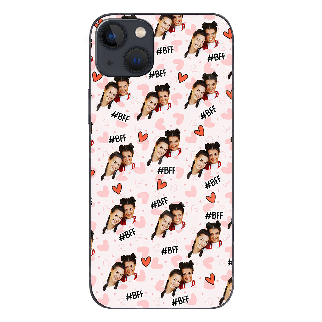 Besties Forever - Personalized Bestie Clear Phone Case