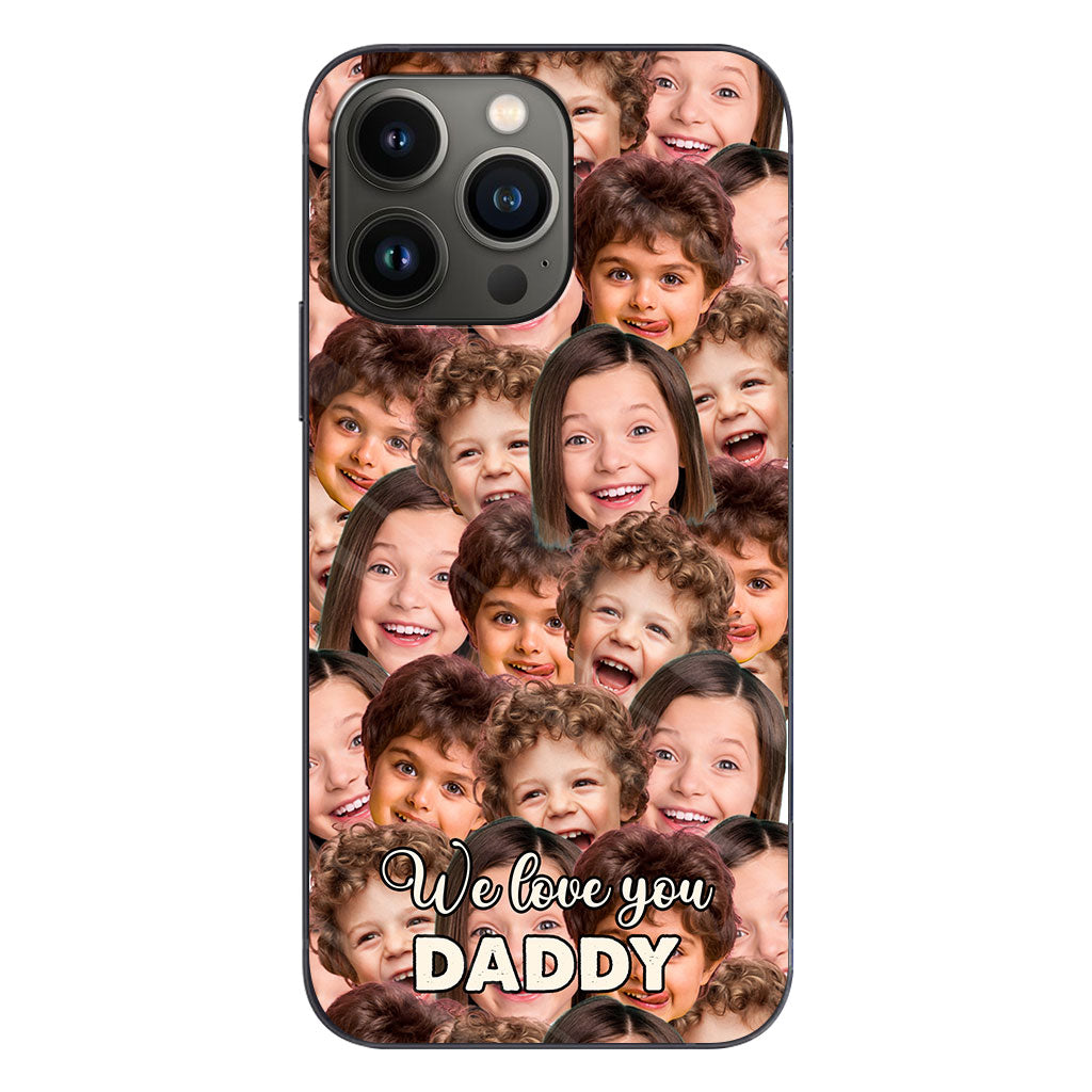 Love You Dad - Gift for dad, grandma, grandpa, mom, uncle, aunt, brother, sister, son, daughter, granddaughter, grandson, husband, wife, boyfriend, girlfriend - Personalized Phone Case