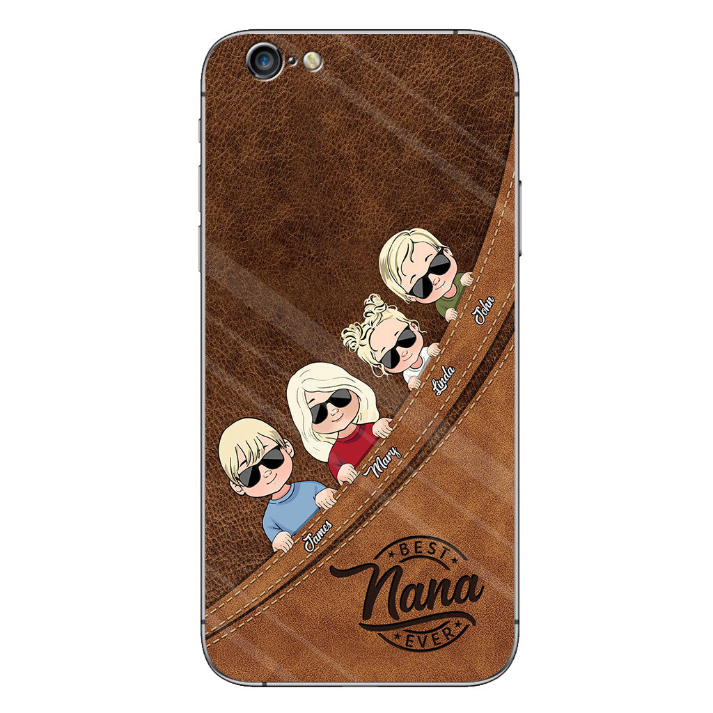 Die beste Oma aller Zeiten – personalisierte Oma-Handyhülle
