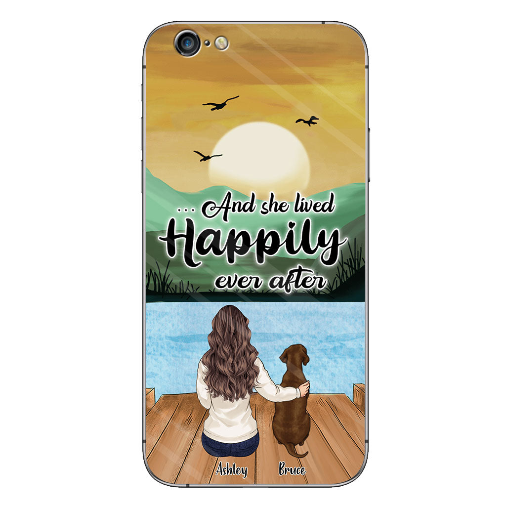 Du hattest mich schon beim Wuff – Personalisierte Handyhülle mit Hundemotiv zum Muttertag