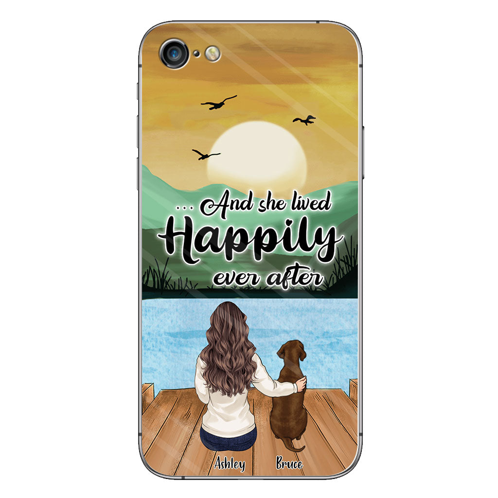 Du hattest mich schon beim Wuff – Personalisierte Handyhülle mit Hundemotiv zum Muttertag