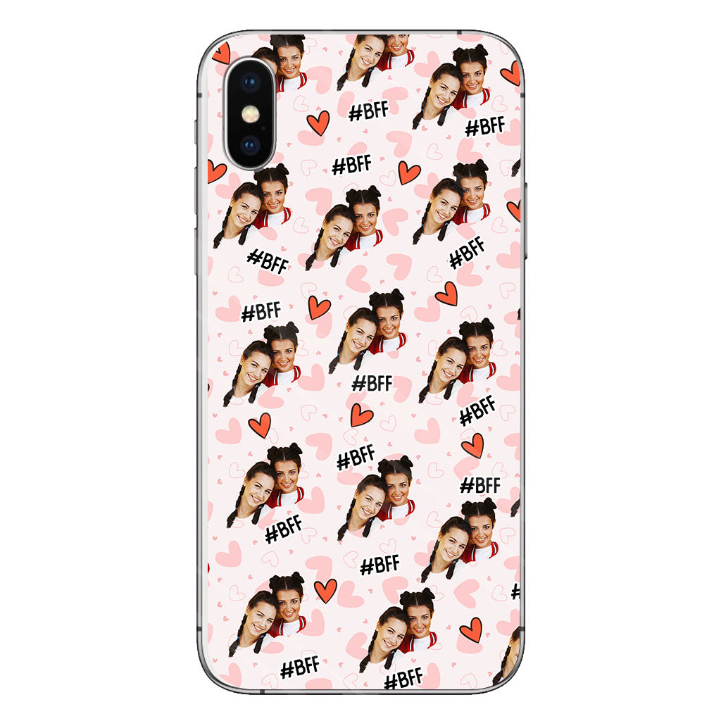 Besties Forever - Personalized Bestie Clear Phone Case