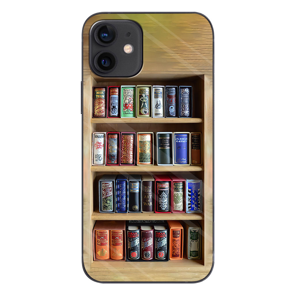 I Read Books And I Know Things - Book Phone Case