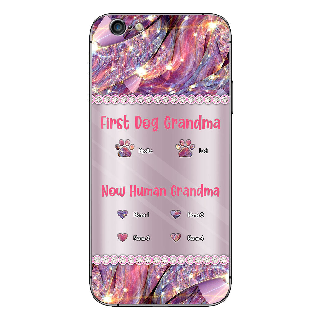 Dog Grandma Human - Personalized Mother's Day Phone Case