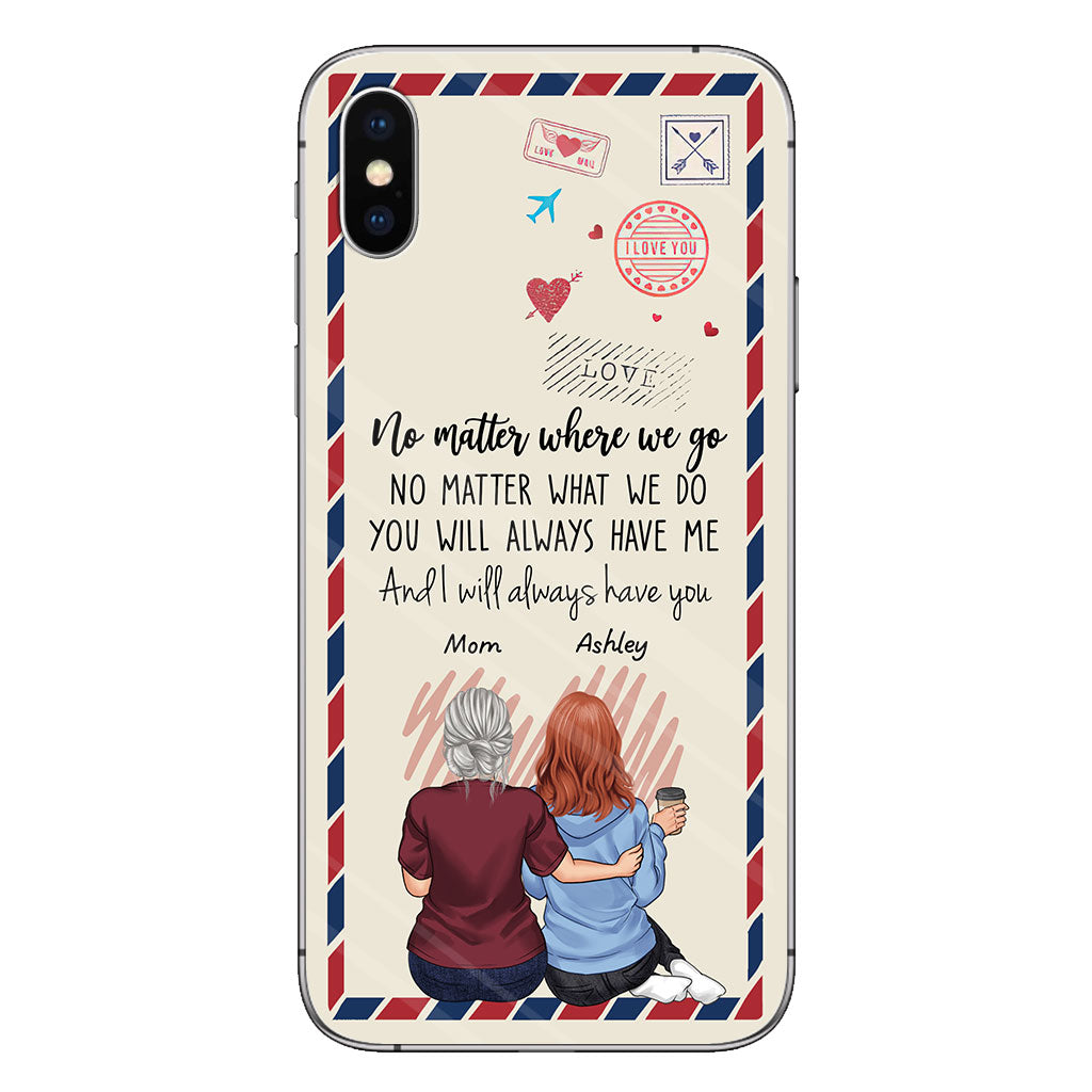 Mother And Daughter - Personalized Mother Phone Case