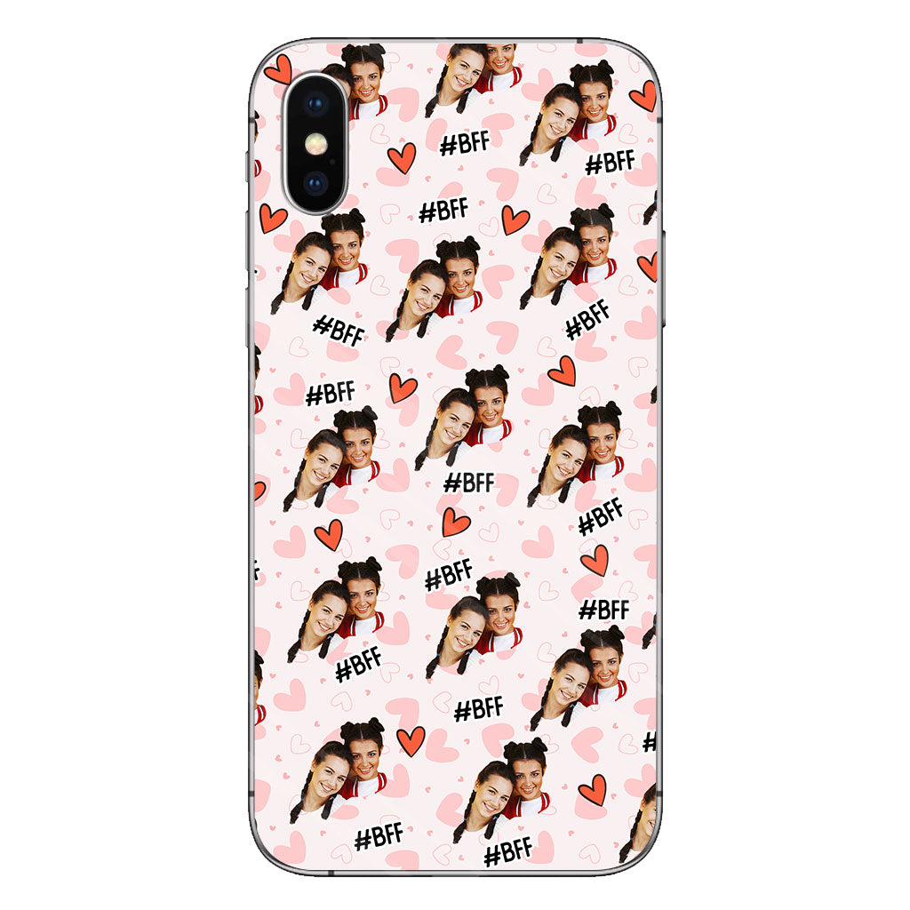 Besties Forever - Personalized Bestie Clear Phone Case