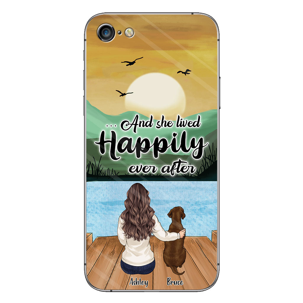 Du hattest mich schon beim Wuff – Personalisierte Handyhülle mit Hundemotiv zum Muttertag