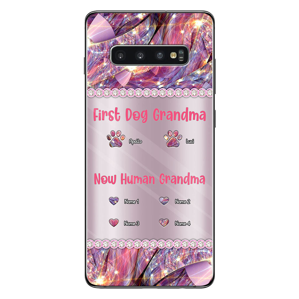Dog Grandma Human - Personalized Mother's Day Phone Case