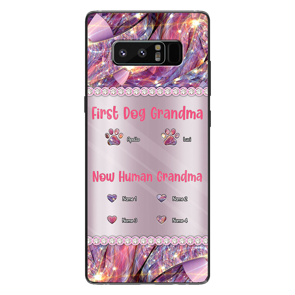 Dog Grandma Human - Personalized Mother's Day Phone Case