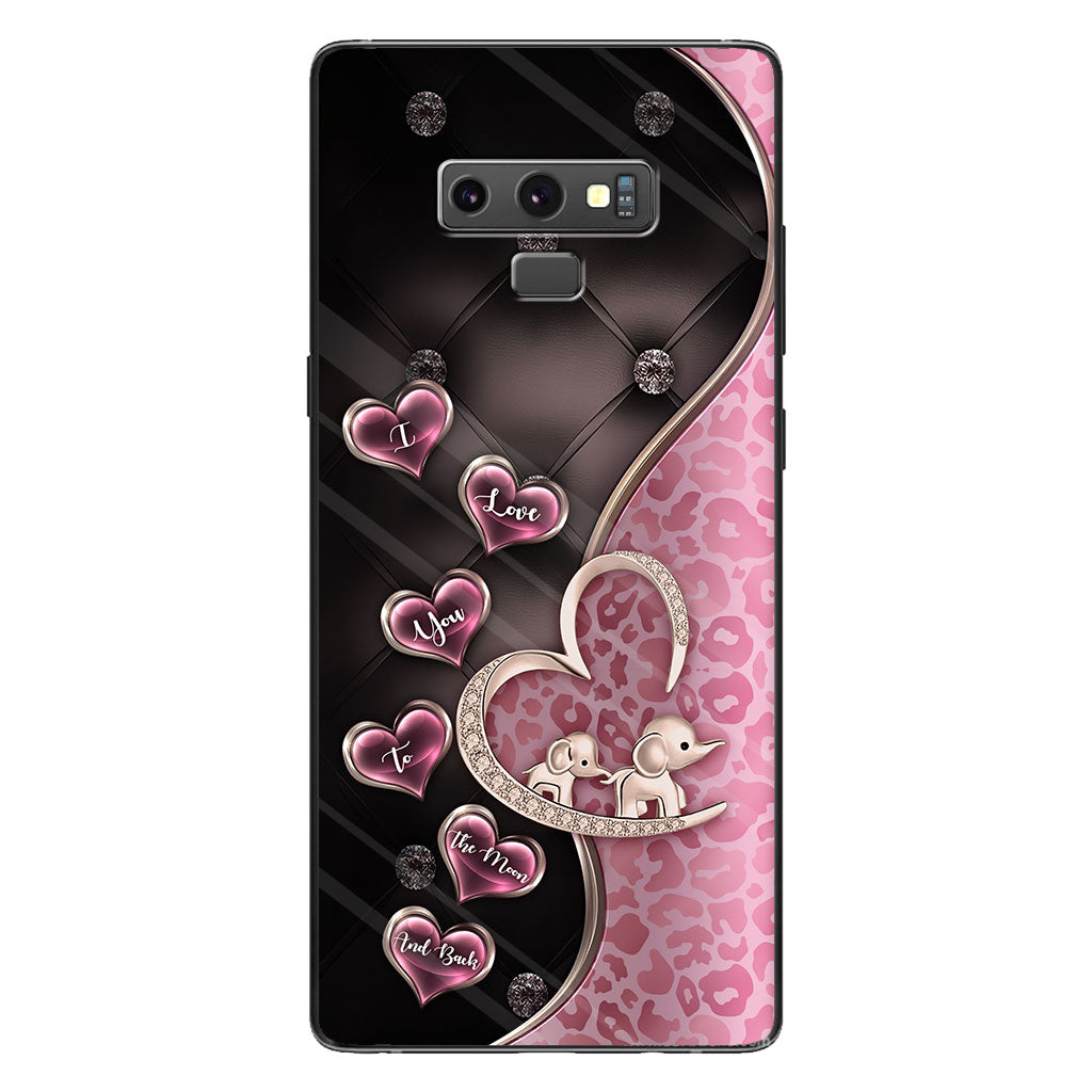 I Love You - Mother's day Elephant Phone Case