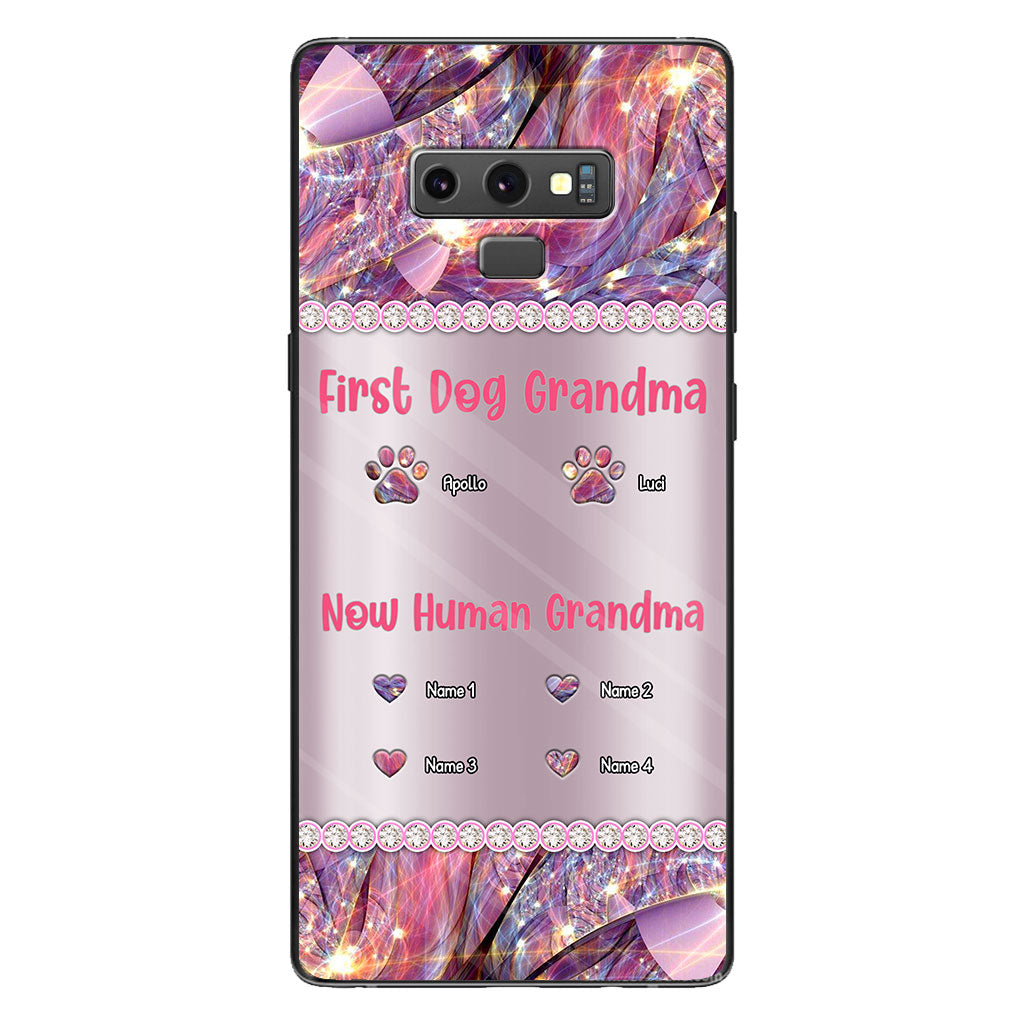 Dog Grandma Human - Personalized Mother's Day Phone Case