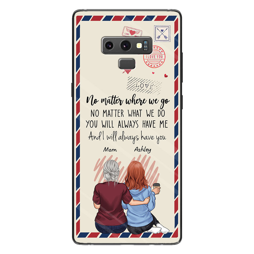Mother And Daughter - Personalized Mother Phone Case