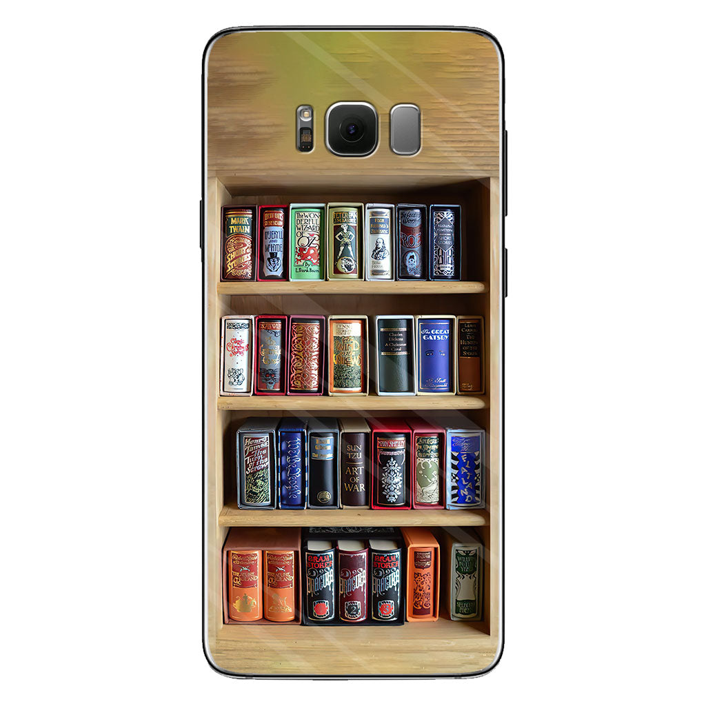 I Read Books And I Know Things - Book Phone Case