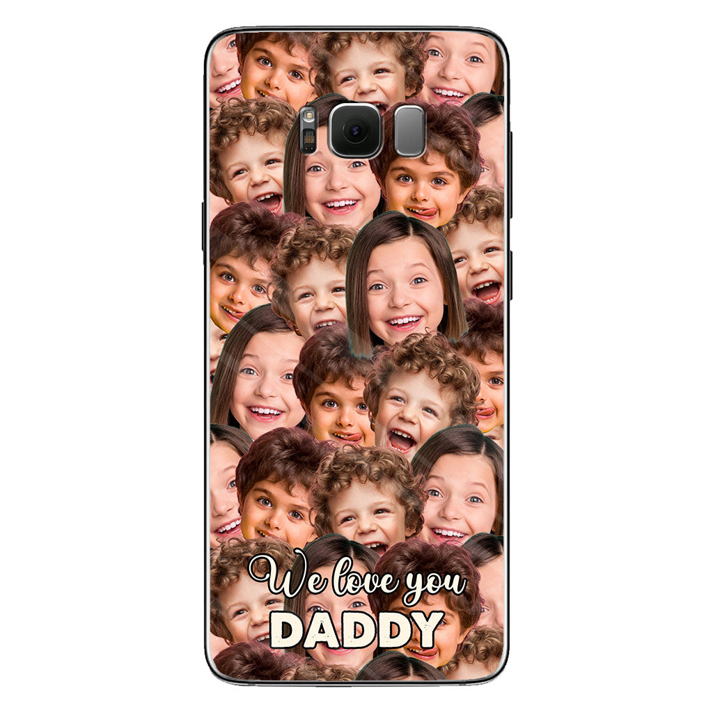 Love You Dad - Gift for dad, grandma, grandpa, mom, uncle, aunt, brother, sister, son, daughter, granddaughter, grandson, husband, wife, boyfriend, girlfriend - Personalized Phone Case