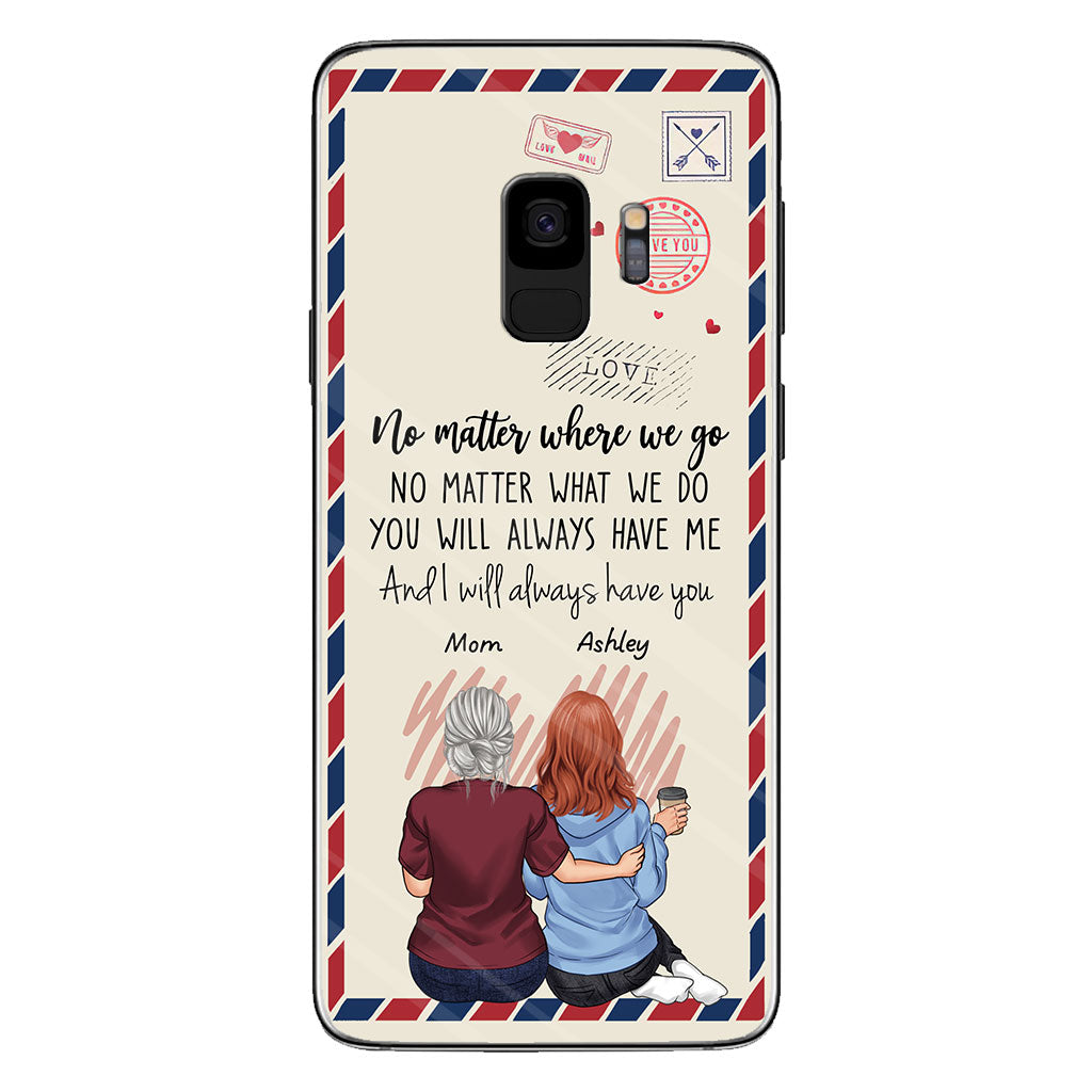 Mother And Daughter - Personalized Mother Phone Case