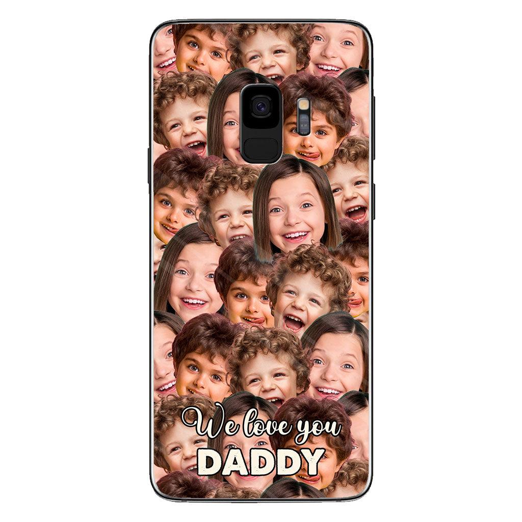 Love You Dad - Gift for dad, grandma, grandpa, mom, uncle, aunt, brother, sister, son, daughter, granddaughter, grandson, husband, wife, boyfriend, girlfriend - Personalized Phone Case